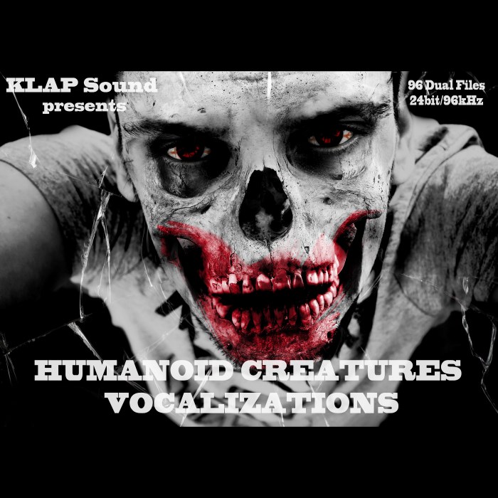 humanoid creature vocalizations