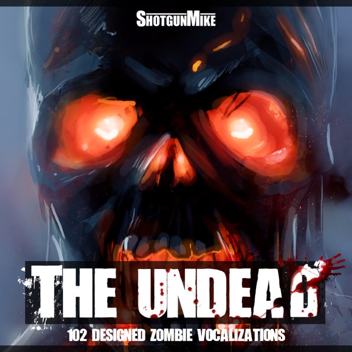 Zombie sound effects library