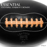 Football Stadium & Crowd Ambiences - Cheers, Goals, Whistles & Field Action for Film, TV & Games sound library cover by Tsunami Sound Wave