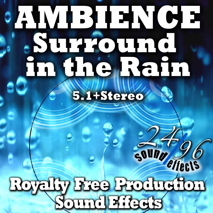 Rain Surround Sound Effects