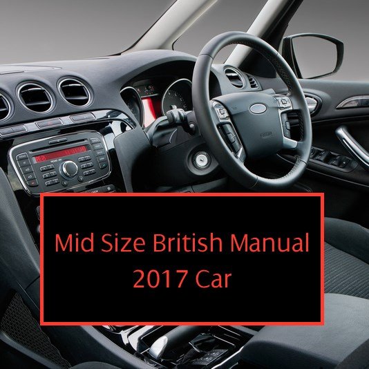 Mid size car sound effects