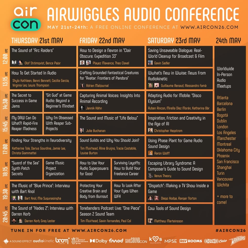 AirCon26 is live! Attend here (and get a free sound effects library!)