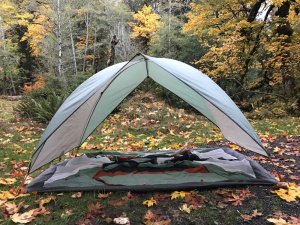 A tent for the gear