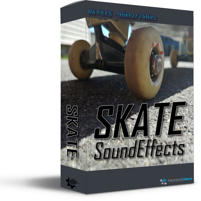 skateboard sound effects
