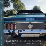 Ford Mustang Mach 1 1970 sound library cover by aXLsound