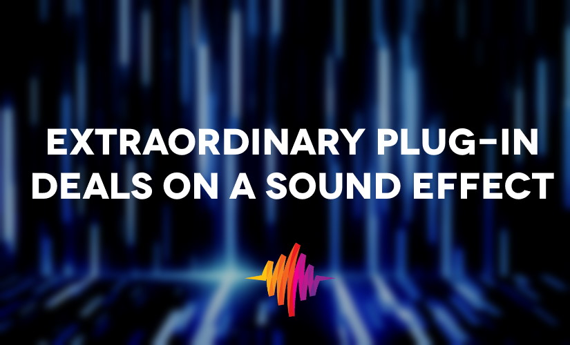 audio plugins on a sound effect