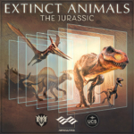 Extinct Animals - the Jurassic sound library cover by Articulated Sounds