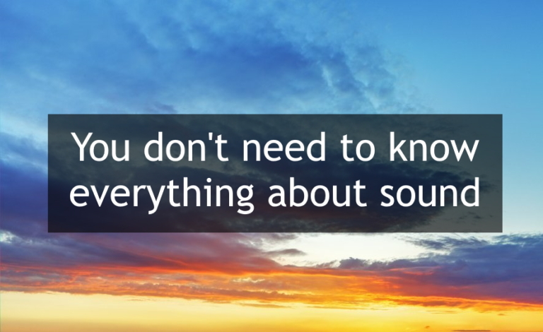 Sound Knowledge
