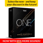 BOOM ONE - SUBSCRIPTION sound library cover by BOOM Library