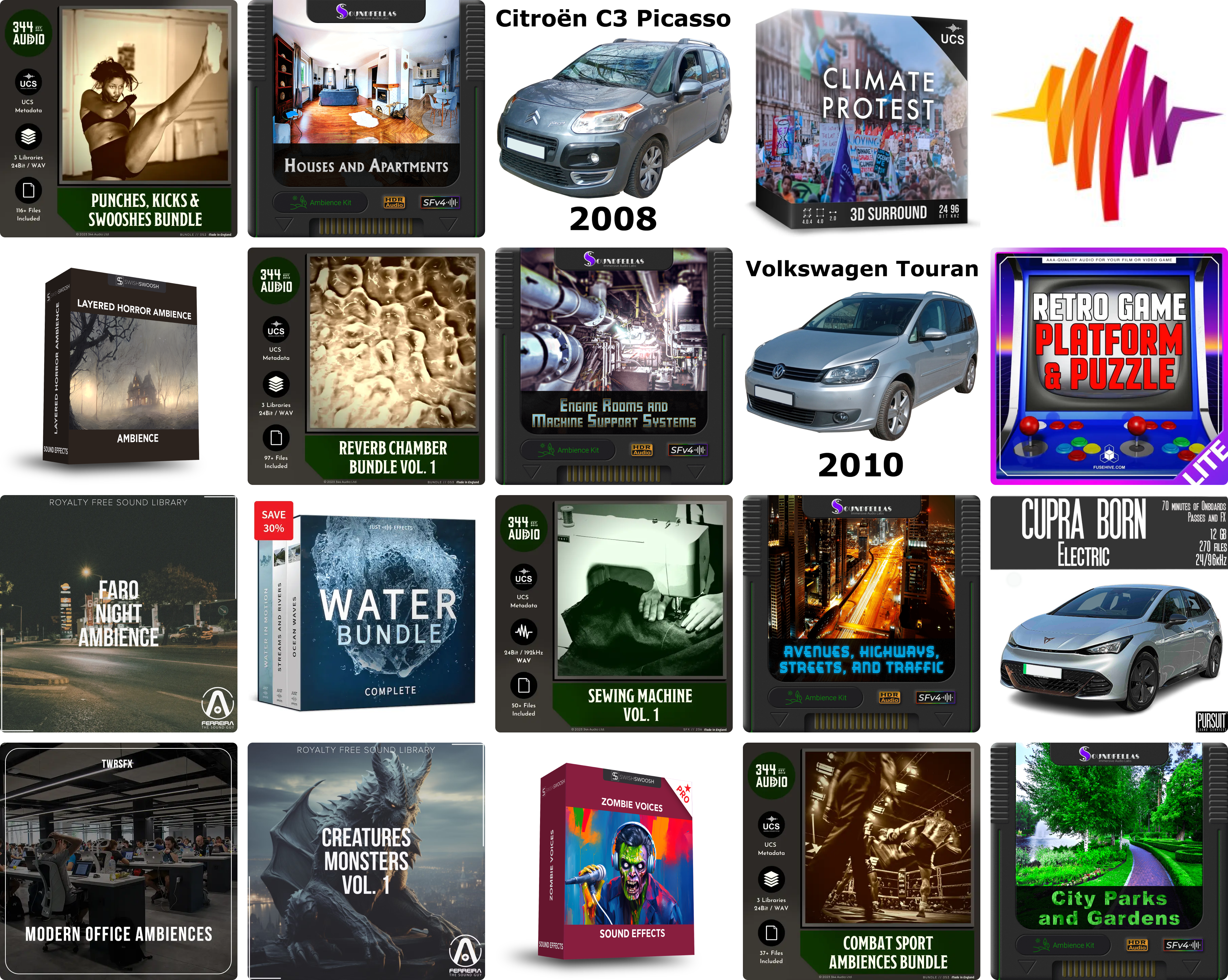 New sound library roundup from August 2023