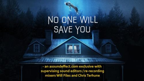 The sound of No One Will Save You