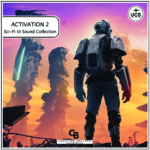 Activation 2 - Futuristic UI sound effects collection sound library cover by CB_Sounddesign
