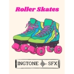 Roller Skates sound library cover by Ingtone SFX