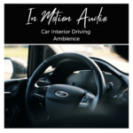 Car Interior Driving Ambience sound library cover by In Motion Audio