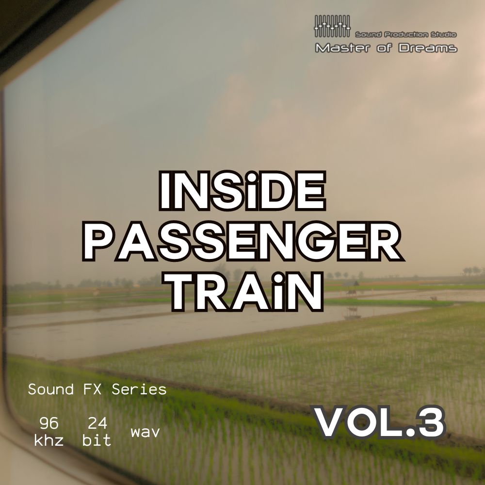 Inside Passenger Train Vol.3 | Sound Effects Library | asoundeffect.com