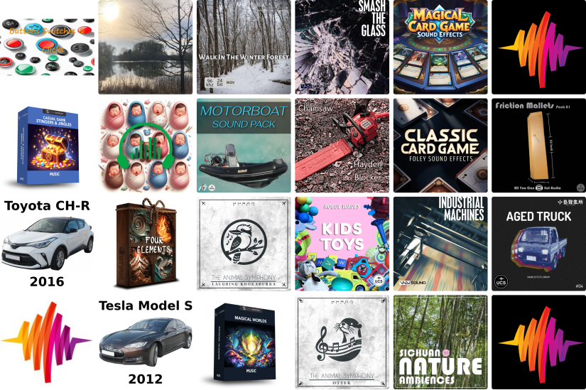 21 sound libraries