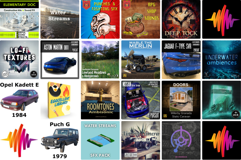 21 sound libraries