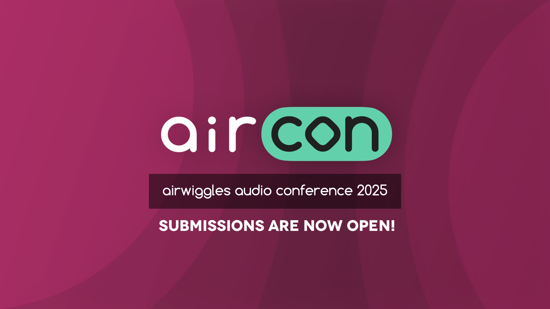AirCon 2025 Submissions are now open: