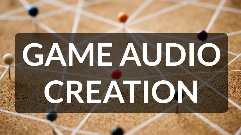 How is game audio created?