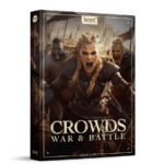 Crowds - War & Battle sound library cover by BOOM Library