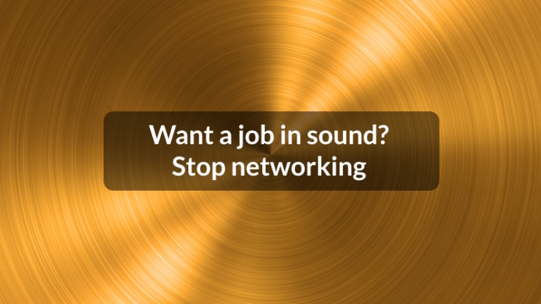 Job in sound