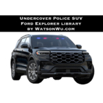 Undercover Police SUV - Ford Explorer sound library cover by Watson Wu
