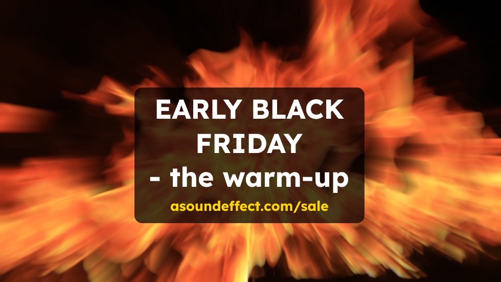 Get huge savings on sound effects libraries, plugins & instruments + free sounds with ANY order!