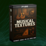 Musical Textures sound library cover by 344 SFX