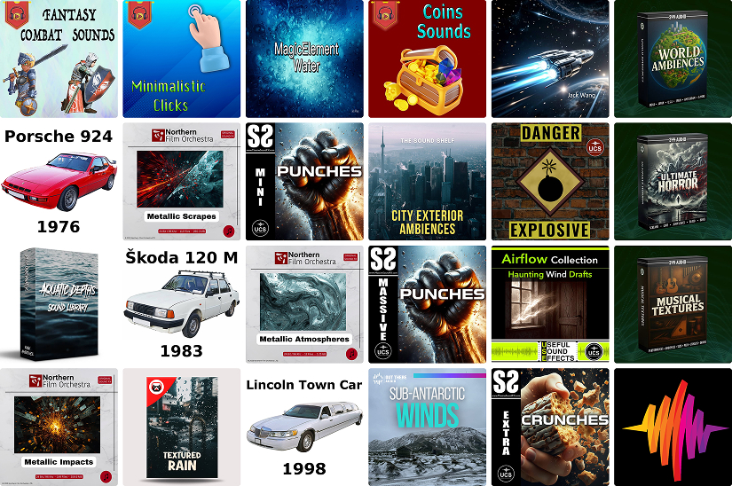 23 sound libraries