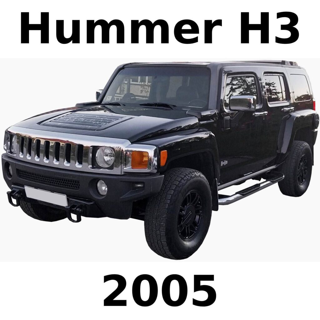 Hummer H3 2005 off-road mid-size SUV sport utility vehicle
