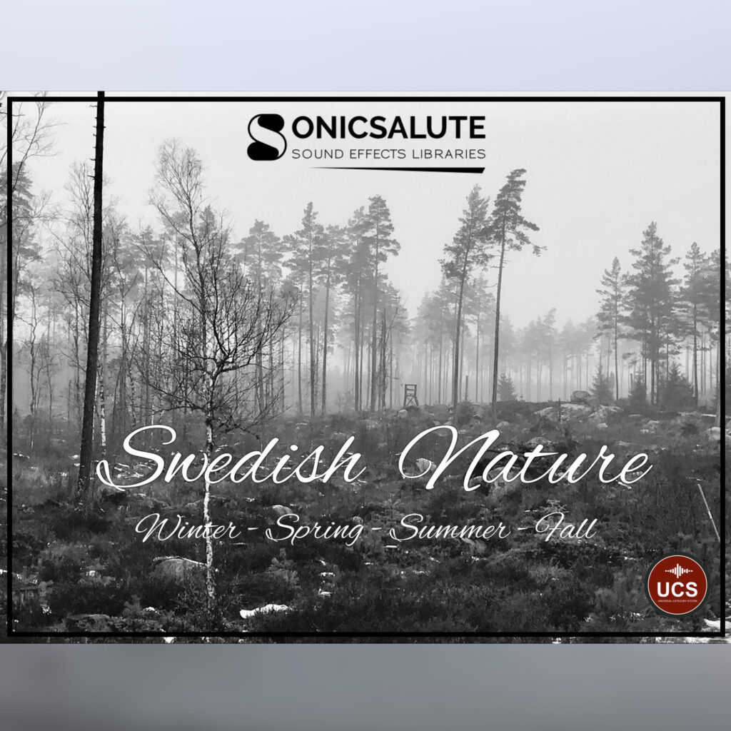 Swedish Nature Winter-Spring-Summer-Fall