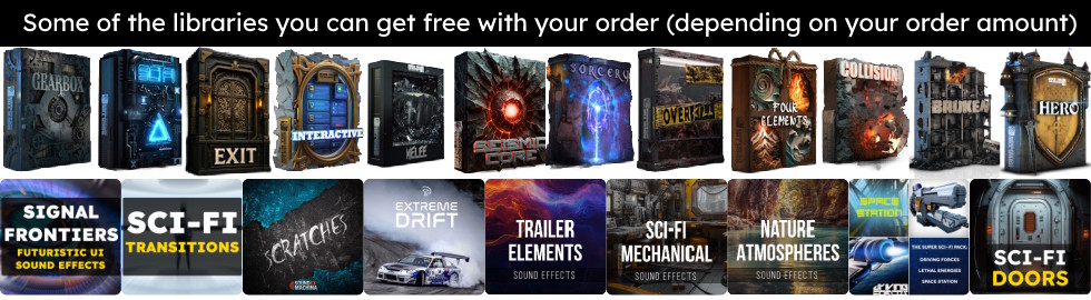 Free sounds with any order