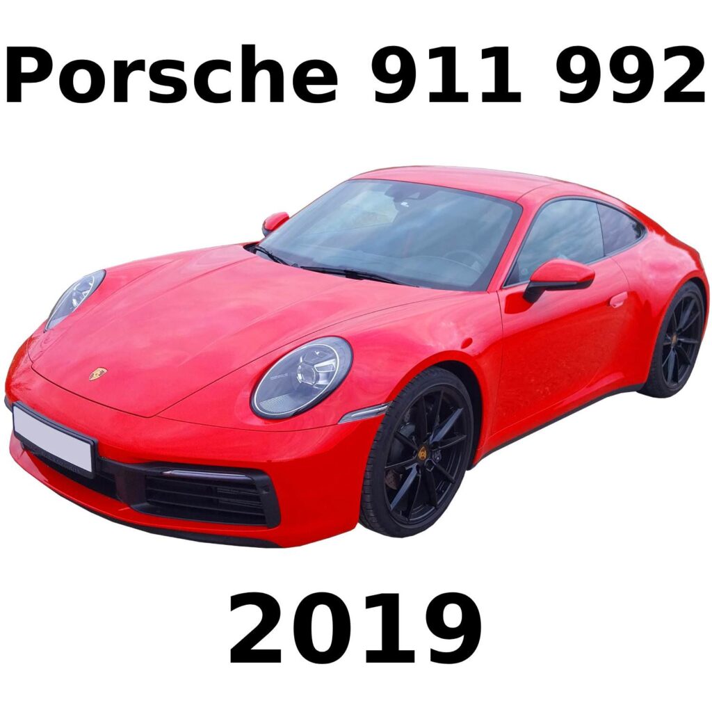 Porsche 911 992 2019 sports car