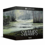 Swamps sound library cover by BOOM Library