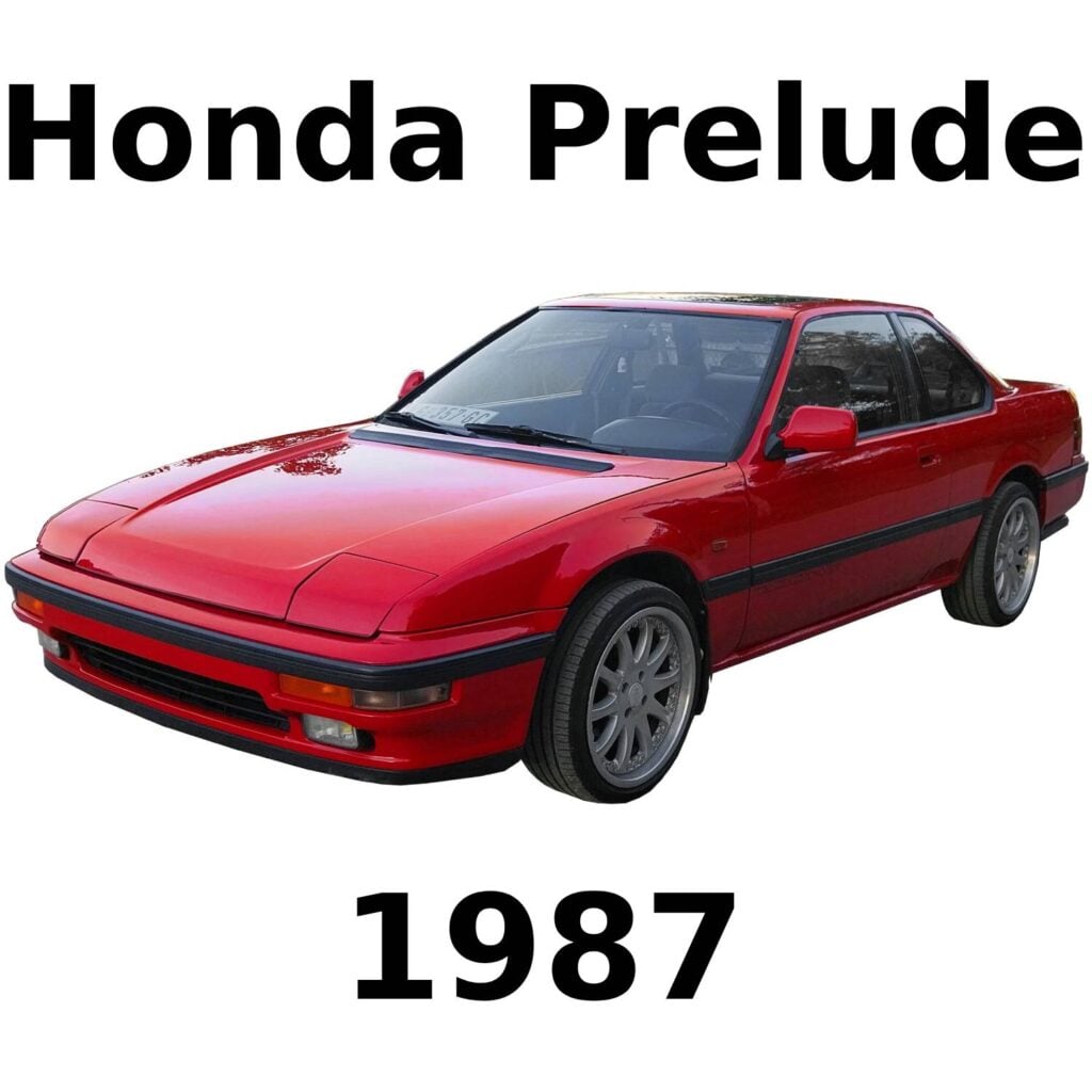 Honda Prelude 1987 sport compact car