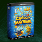 Cartoon Mayhem sound library cover by 344 SFX