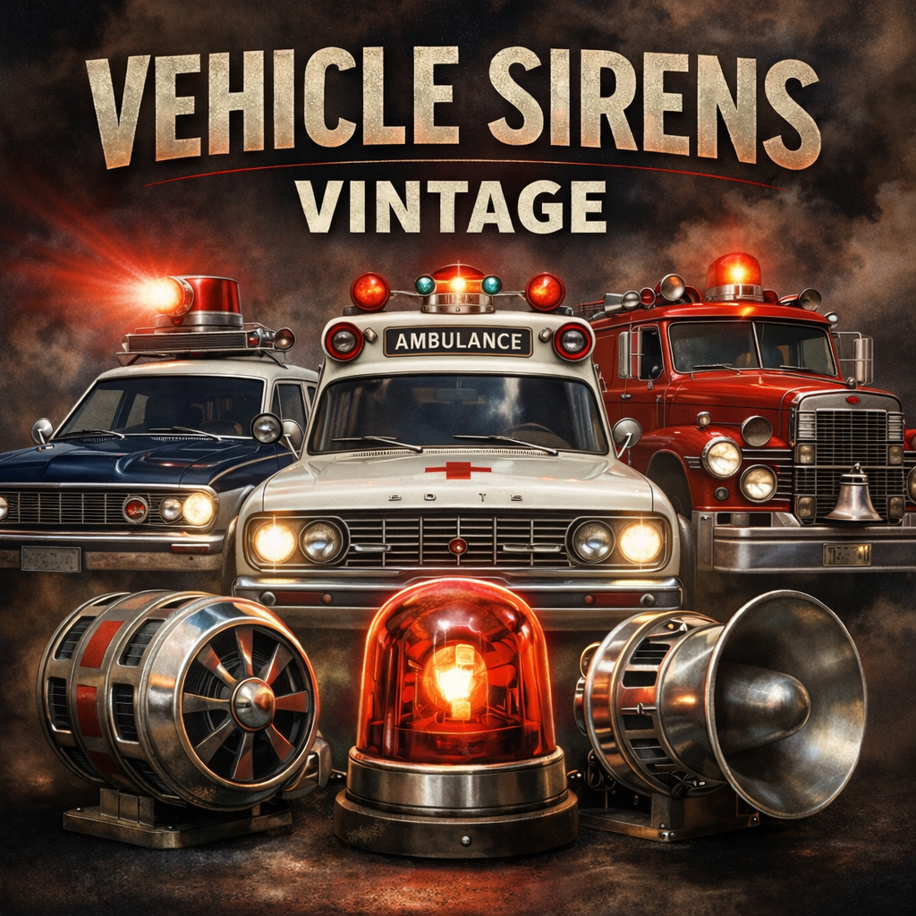 VEHICLE SIRENS – Vintage