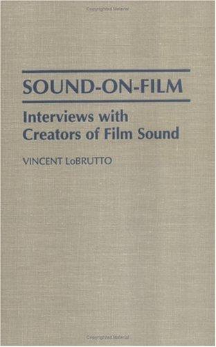 Cover of Sound-On-Film by Vincent Anthony LoBrutto
