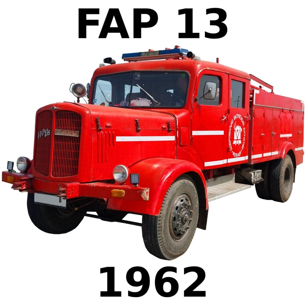 FAP 13 1962 fire truck
