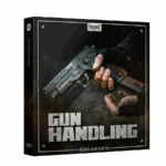 Gun Handling Relaunch sound library cover by BOOM Library