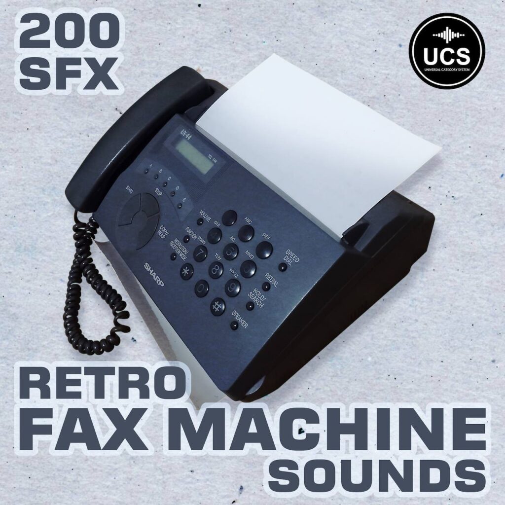 Retro Fax Machine Sounds