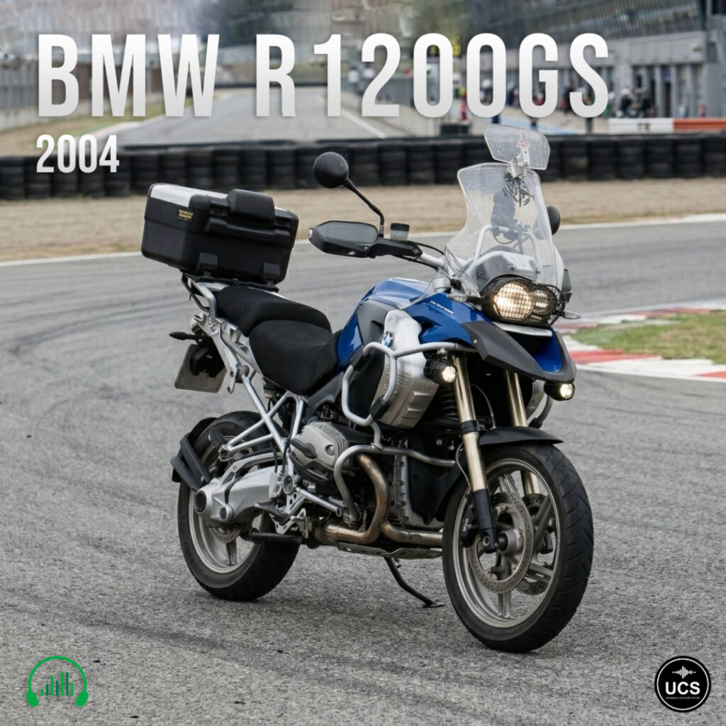 BMW R1200GS 2004 dual sport motorcycle