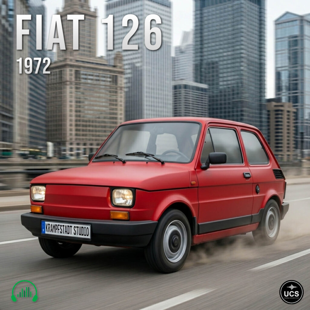Fiat 126 1972 city car