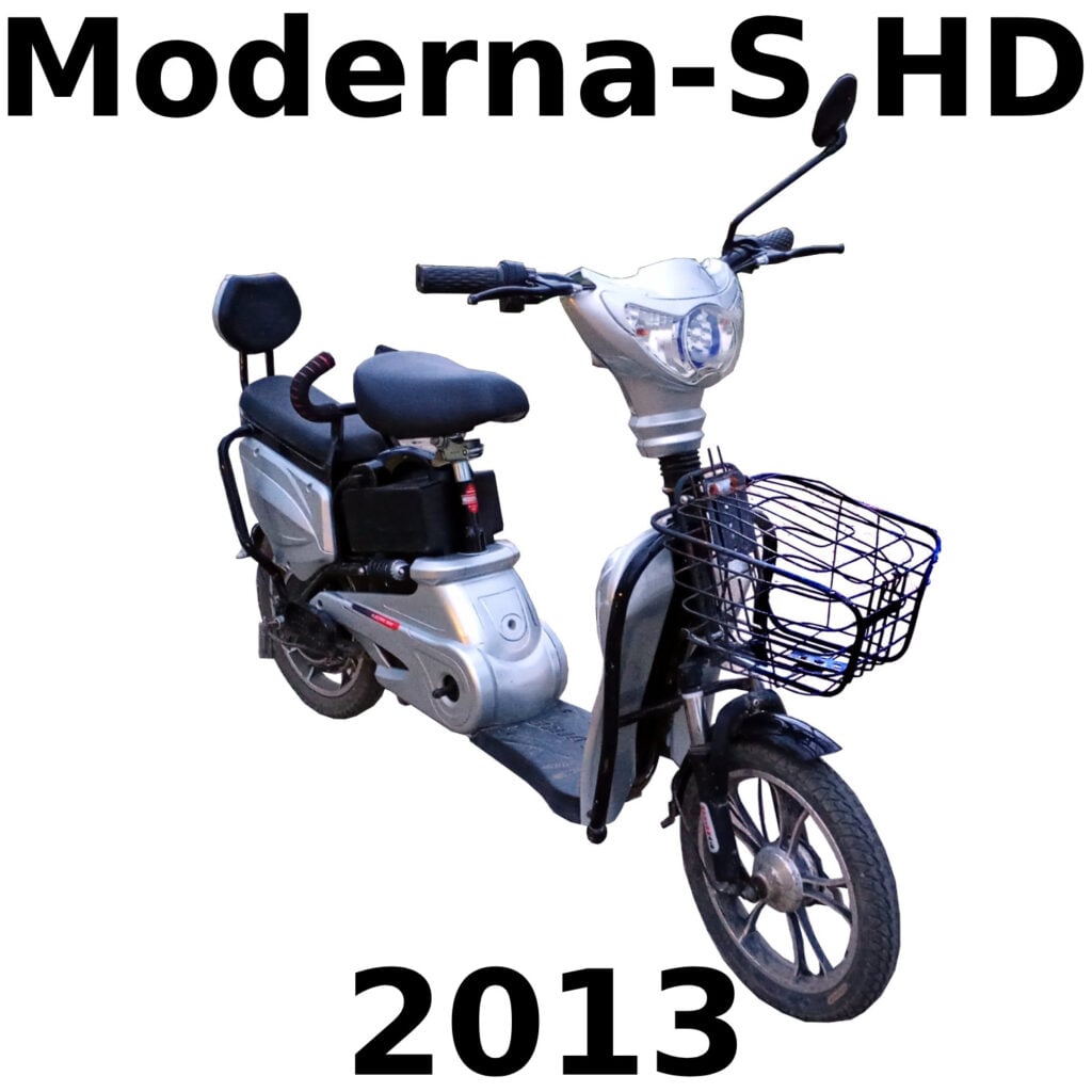 Moderna-S HD 2013 electric scooter motorcycle