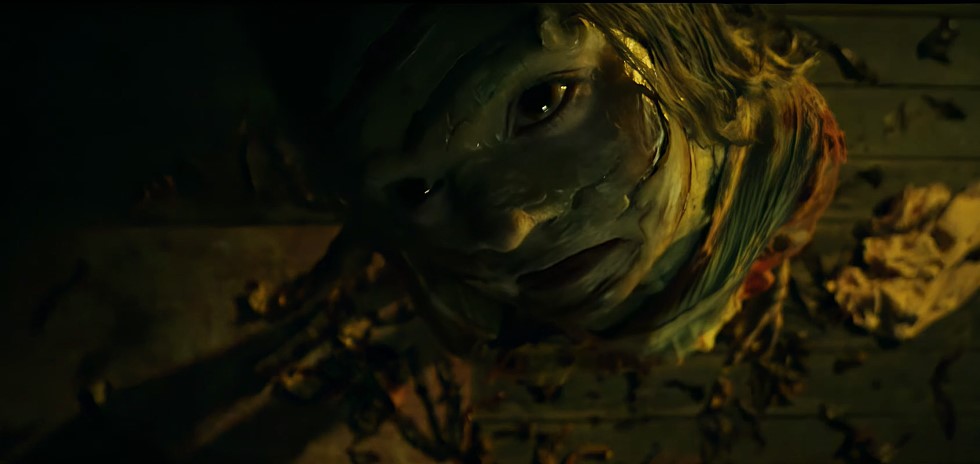 The Mummy sandstorm production still