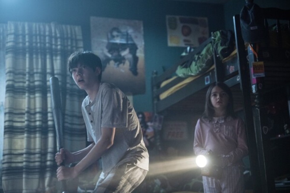 The Mummy production still