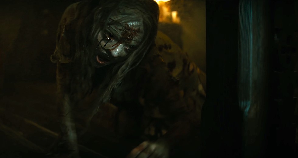 The Mummy production still