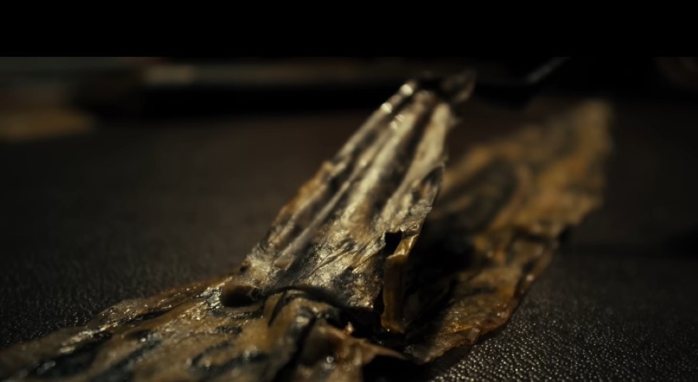 The Mummy production still