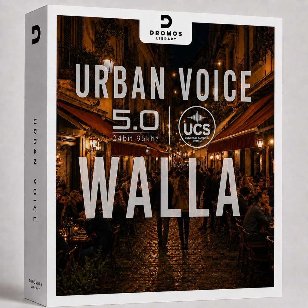Urban Voices Crowd & Walla Surround Soundscapes