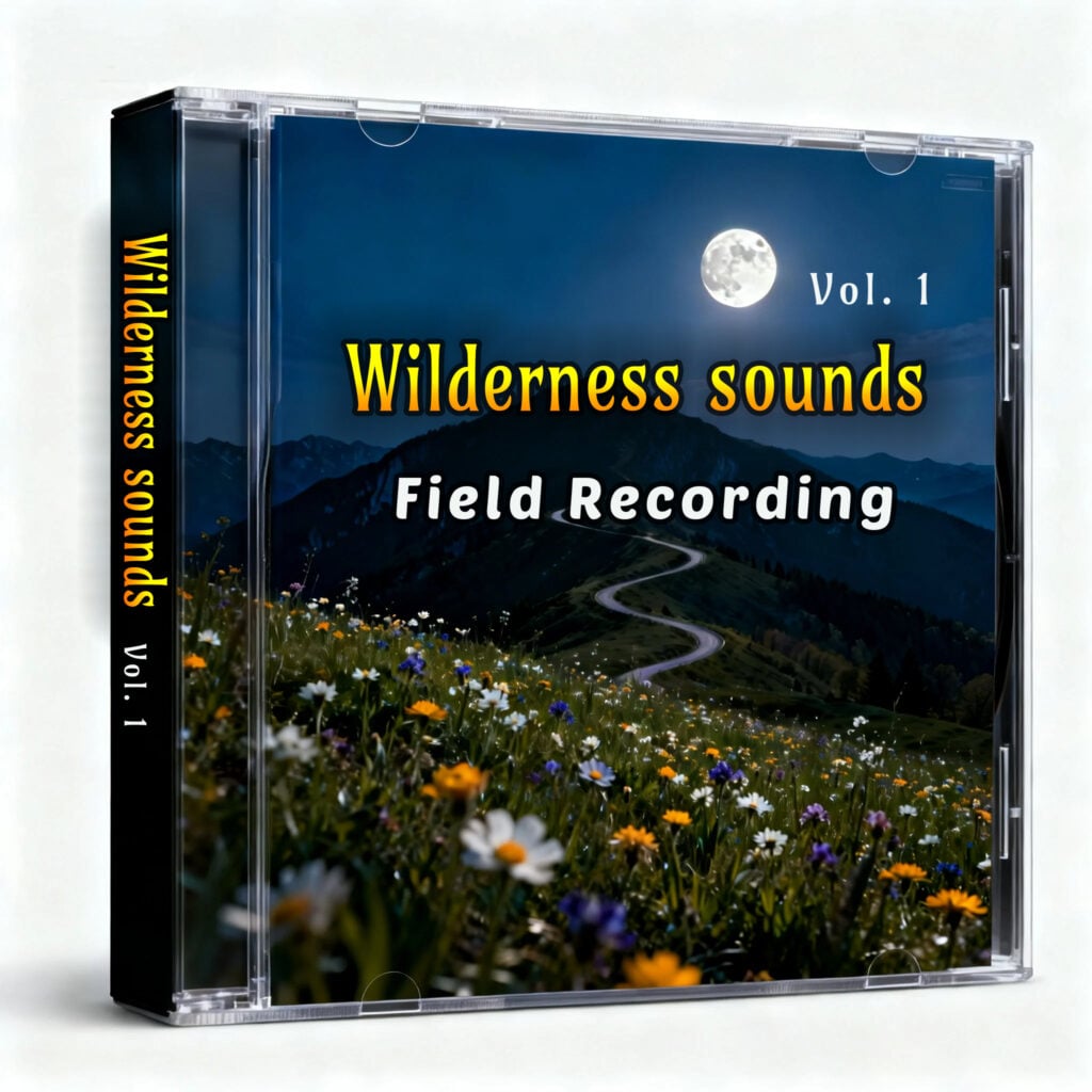 Wilderness sounds: Layered Crickets, Rural Soundscapes, Vol. 1
